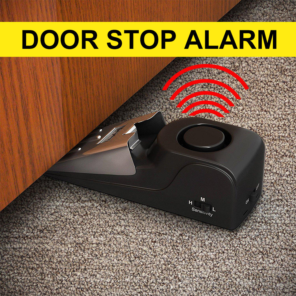 Intelligent Door Stop Alarm: Vibration Sensor & Loud Siren for Instant Alerts