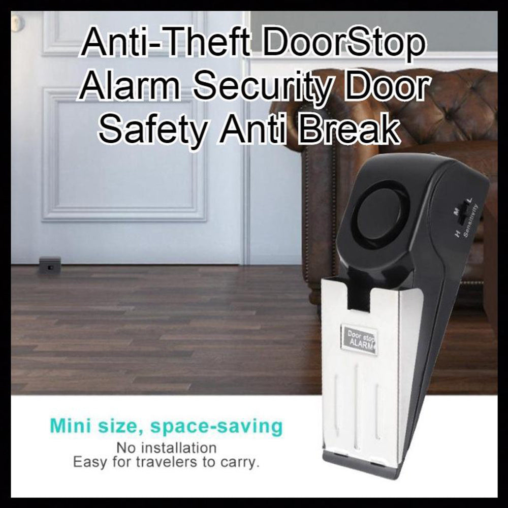 Electronic Door Stop Alarm: Simple & Effective Security Solution for Any Door