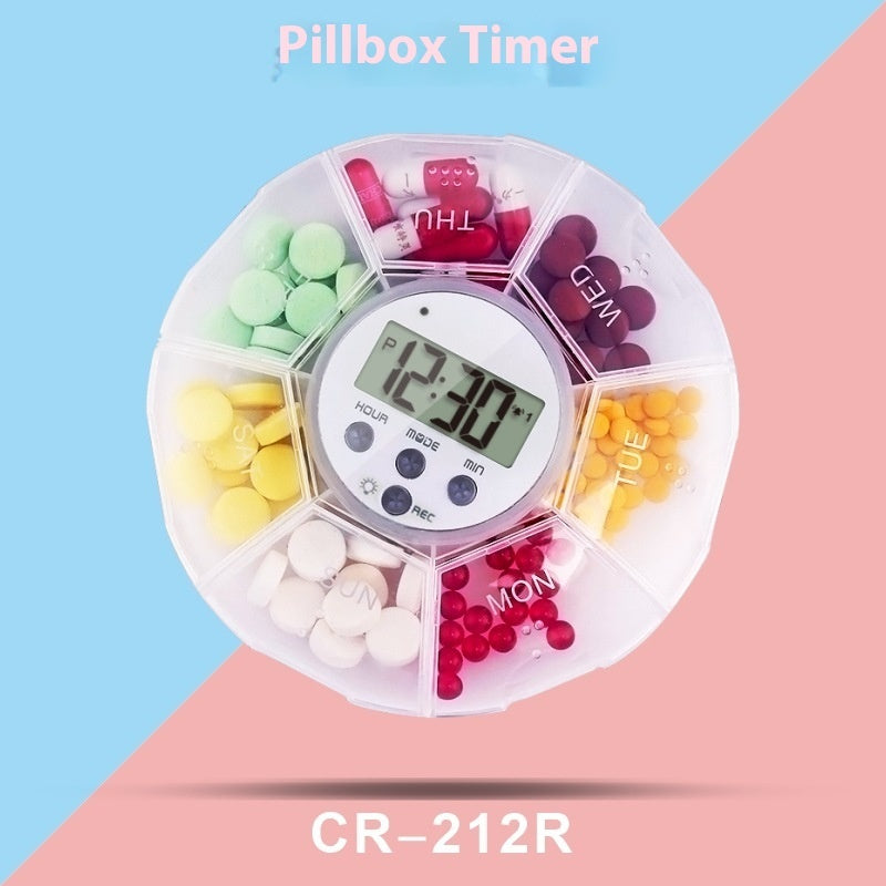 Packing Pill Smart Pill Box For The Elderly Education Applicable Recording Playback Reminder