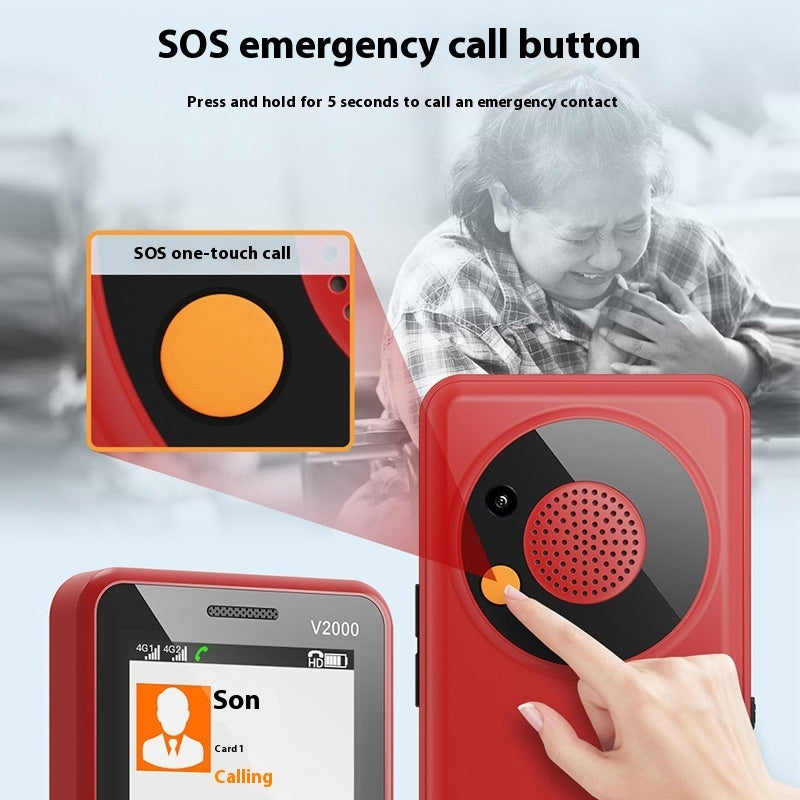 Emergency SOS Mobile Phone for Seniors: Peace of Mind for Elderly and Caregivers