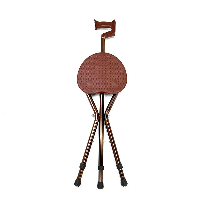 Elderly Aluminum Alloy Triangle Cane Stool