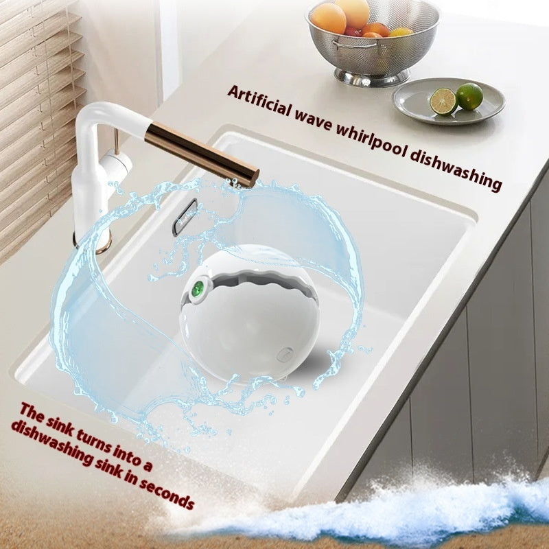 Wireless Dish Ball: Portable, Installation-Free Dishwasher for Small Spaces