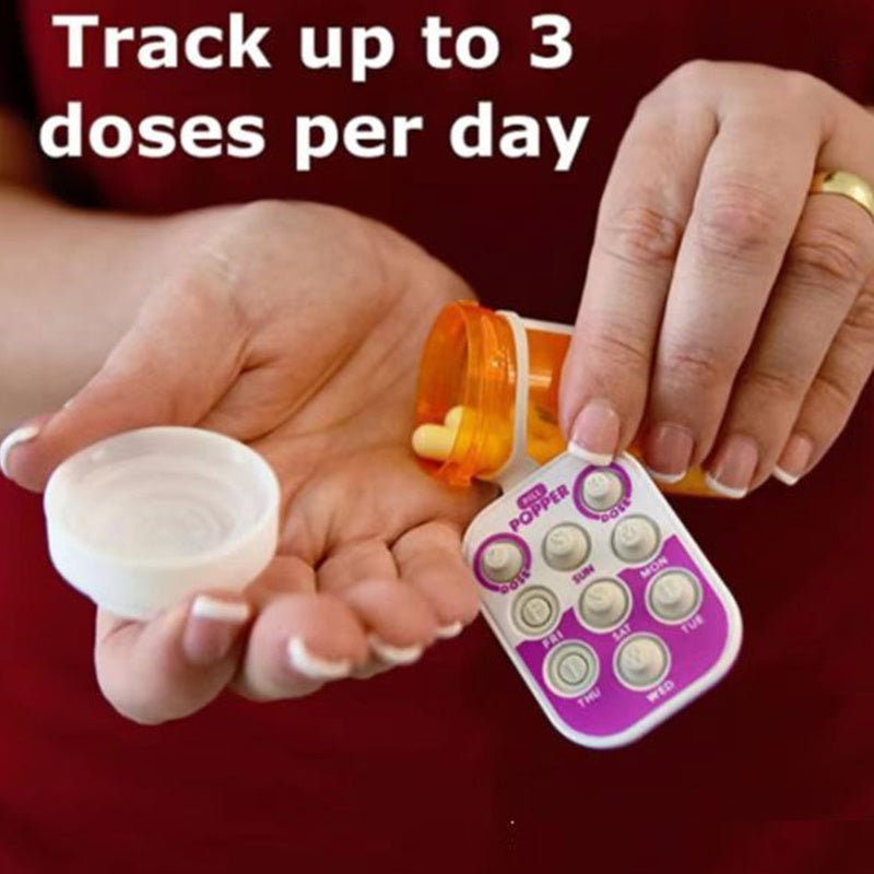 Drug Dose Tracker with Visual Reminders: Perfect for Seniors & Caregivers