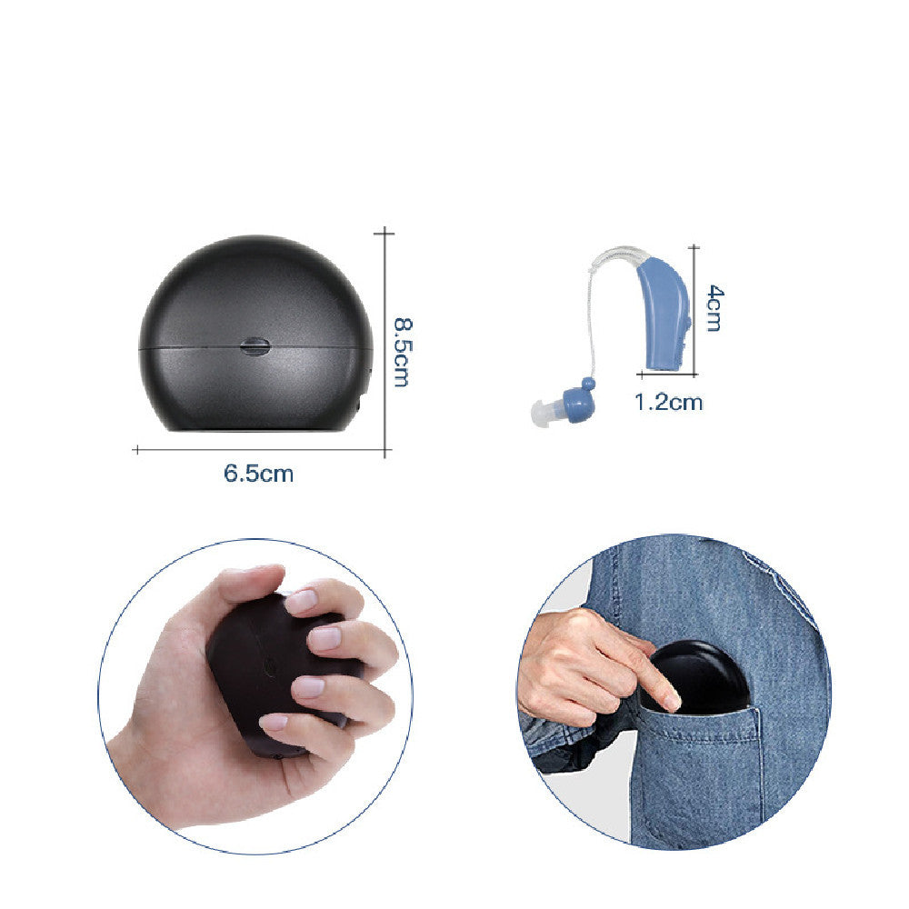 Rechargeable Hearing Amplifier: Long-Lasting Power for Elderly Users